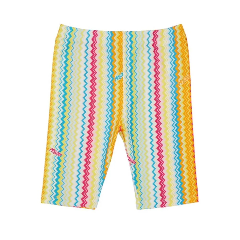 Girls Zig Zag Cycling Shorts