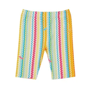 Girls Zig Zag Cycling Shorts