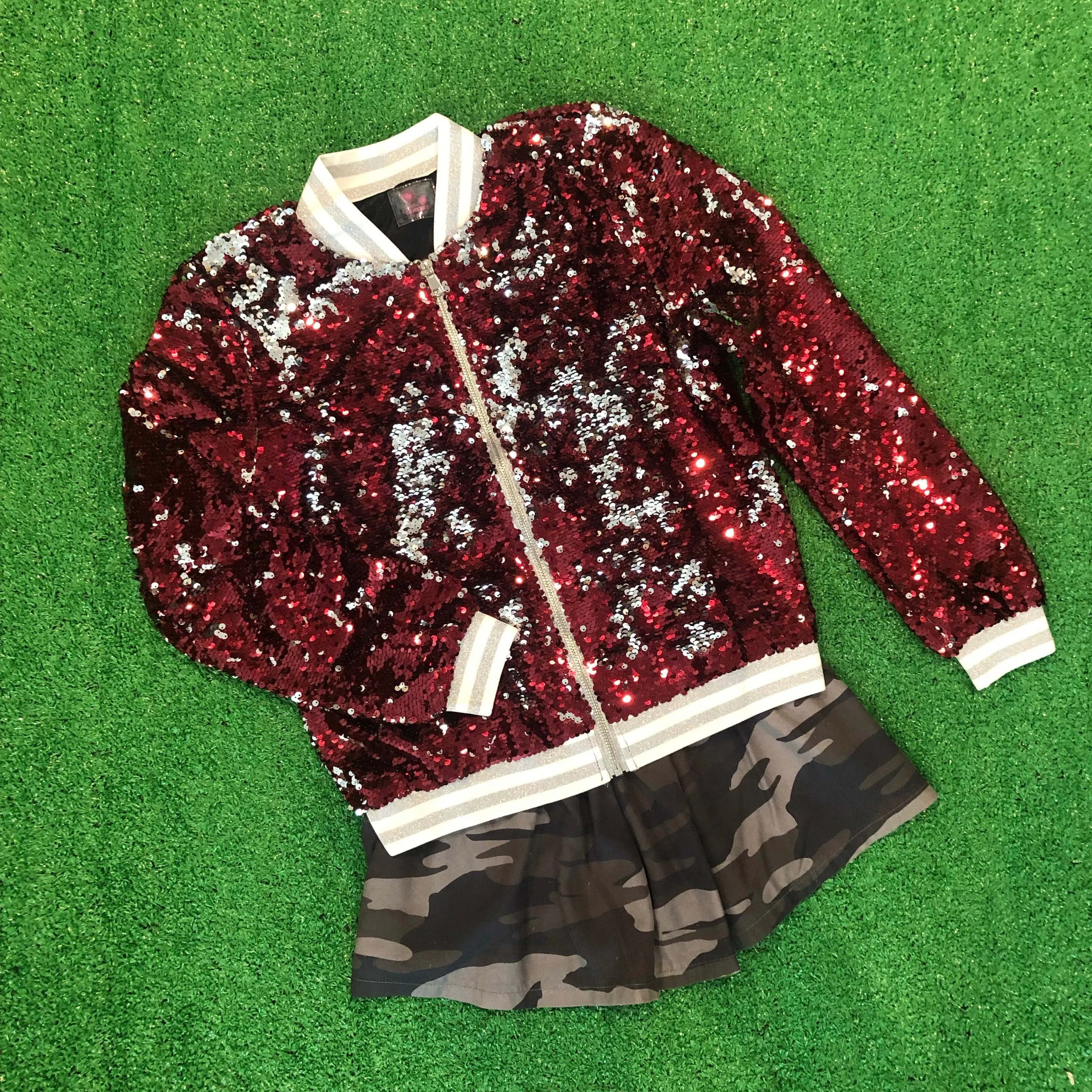 GLEAUX GIRL™ ORIGINAL GAMEDAY™ SEQUIN JACKET