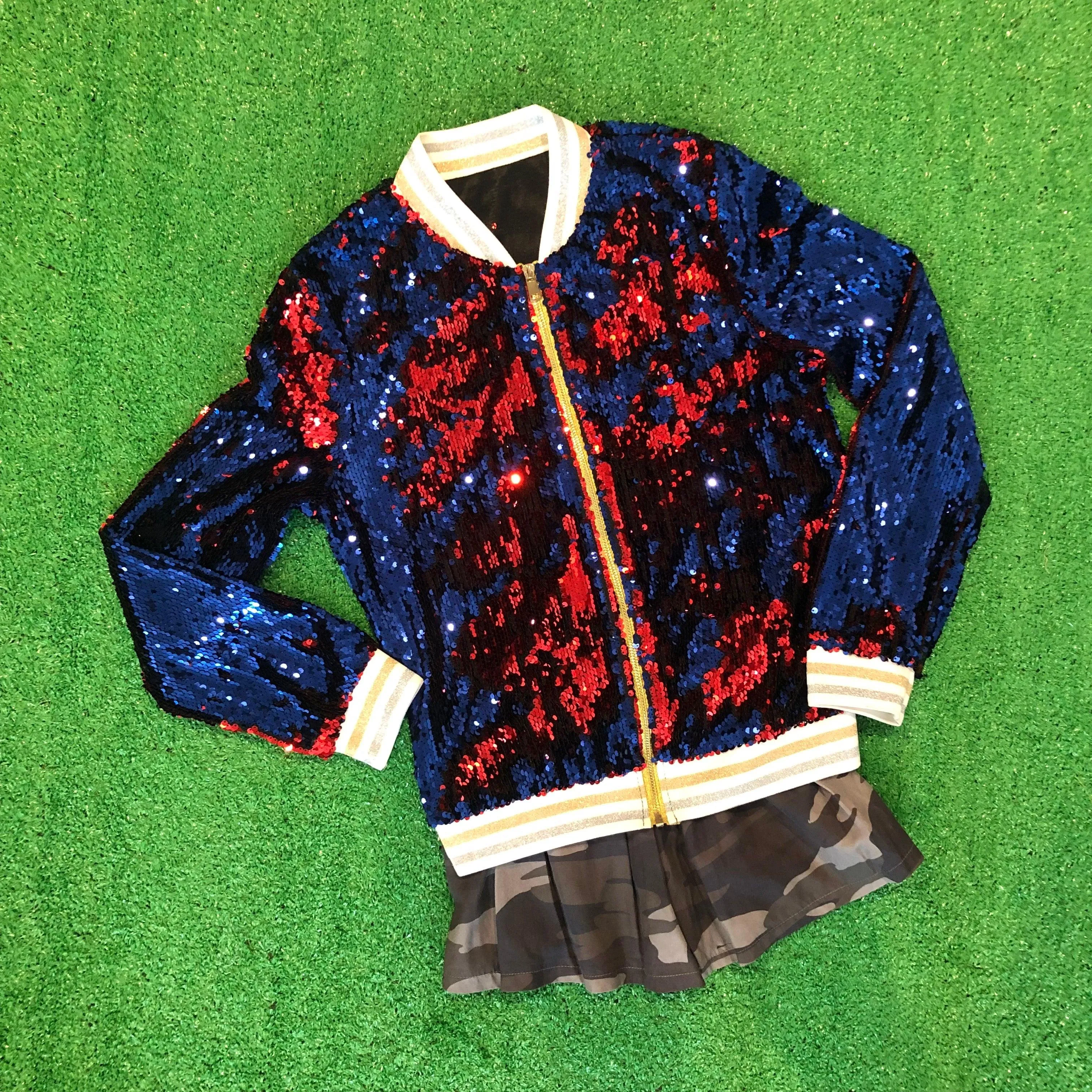 GLEAUX GIRL™ ORIGINAL GAMEDAY™ SEQUIN JACKET