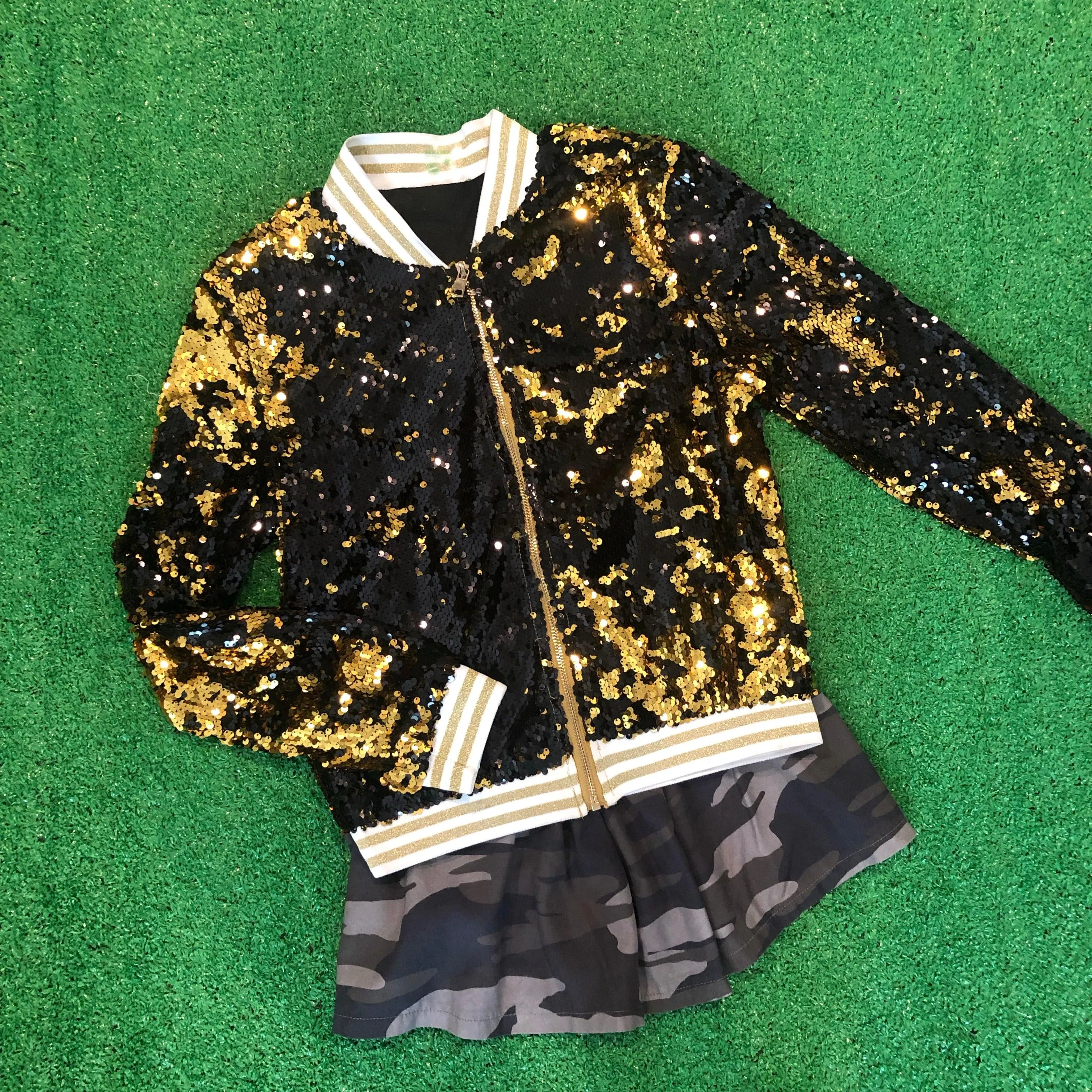 GLEAUX GIRL™ ORIGINAL GAMEDAY™ SEQUIN JACKET