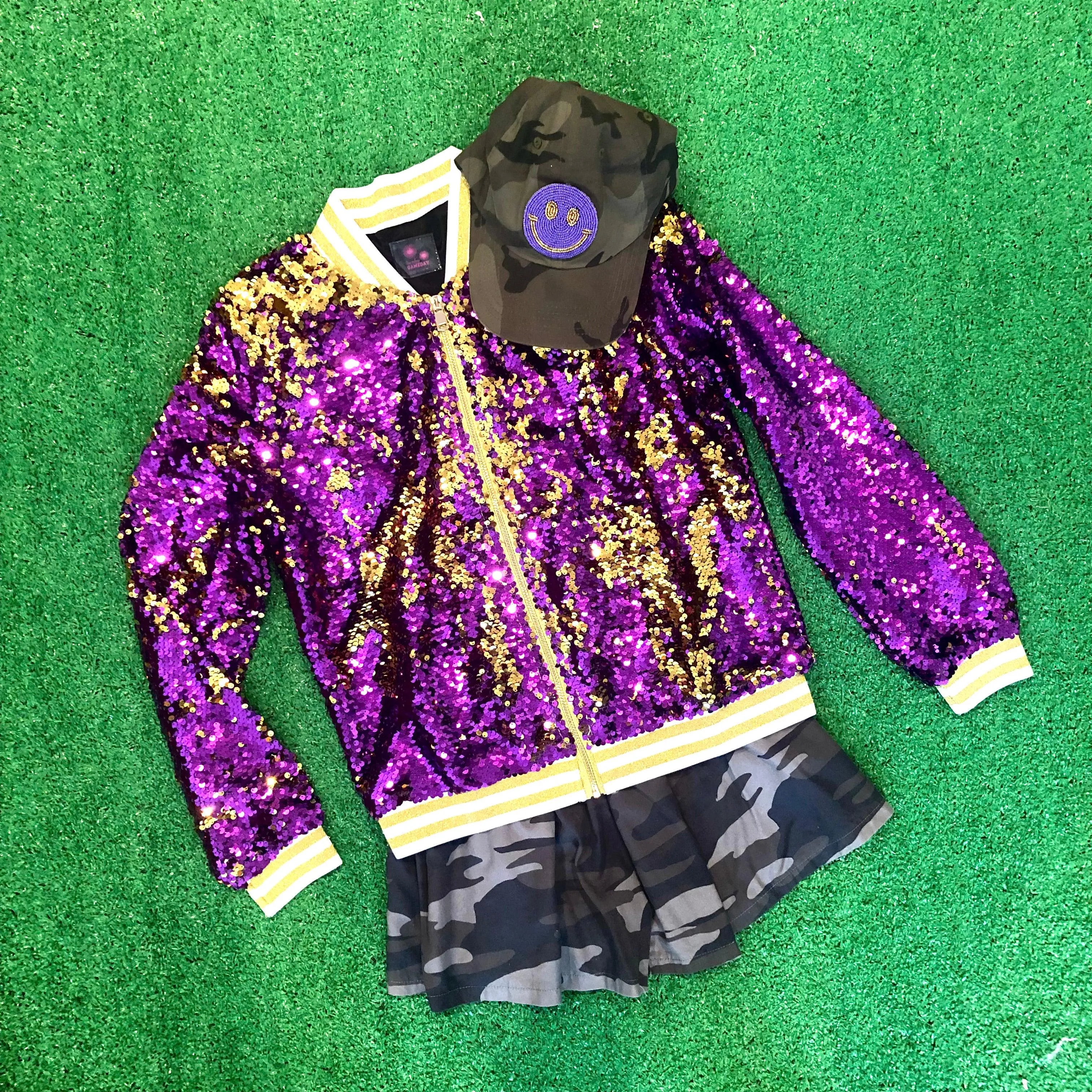 GLEAUX GIRL™ ORIGINAL GAMEDAY™ SEQUIN JACKET