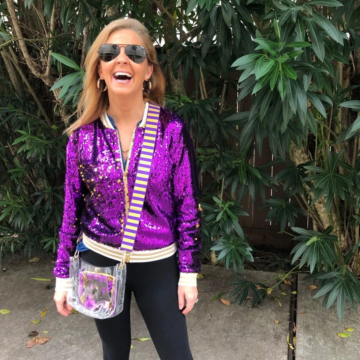 GLEAUX GIRL™ ORIGINAL GAMEDAY™ SEQUIN JACKET