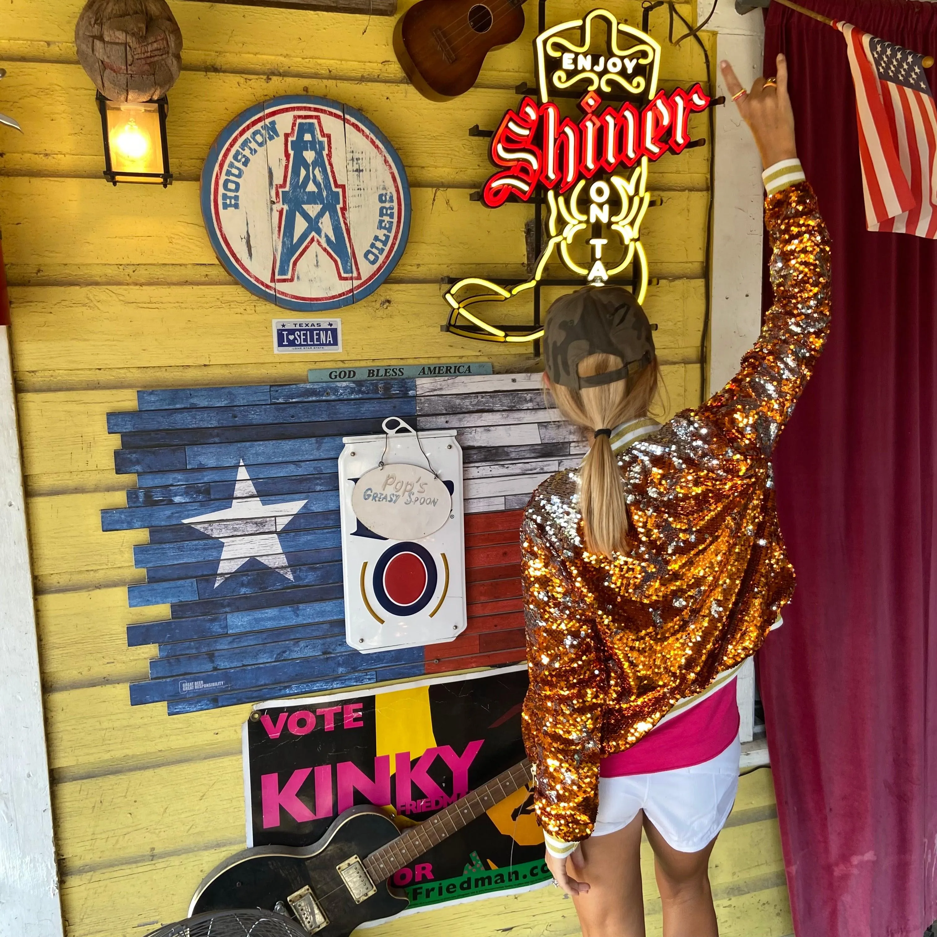 GLEAUX GIRL™ ORIGINAL GAMEDAY™ SEQUIN JACKET