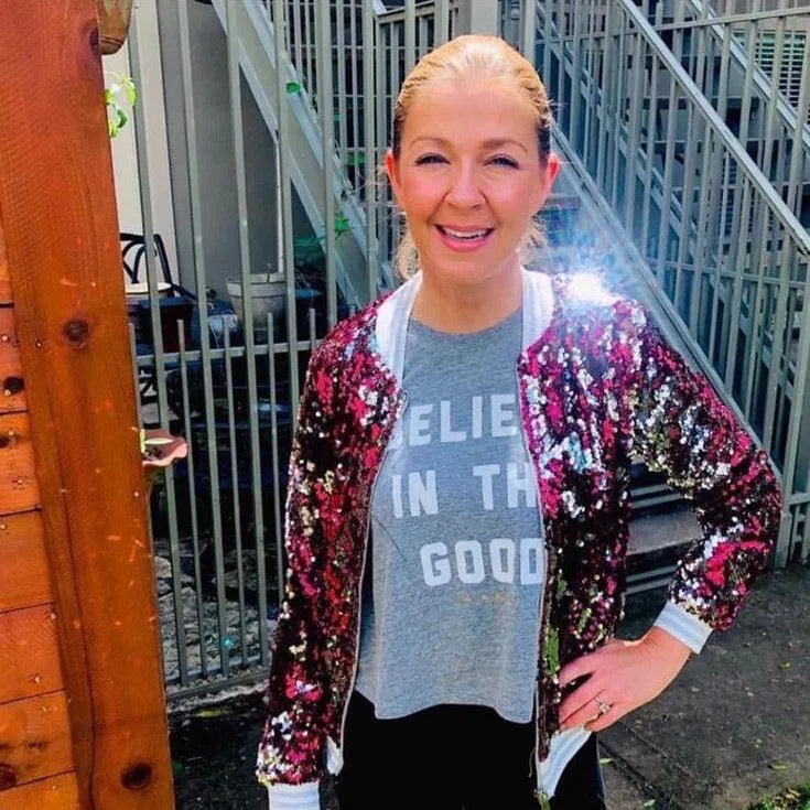GLEAUX GIRL™ ORIGINAL GAMEDAY™ SEQUIN JACKET