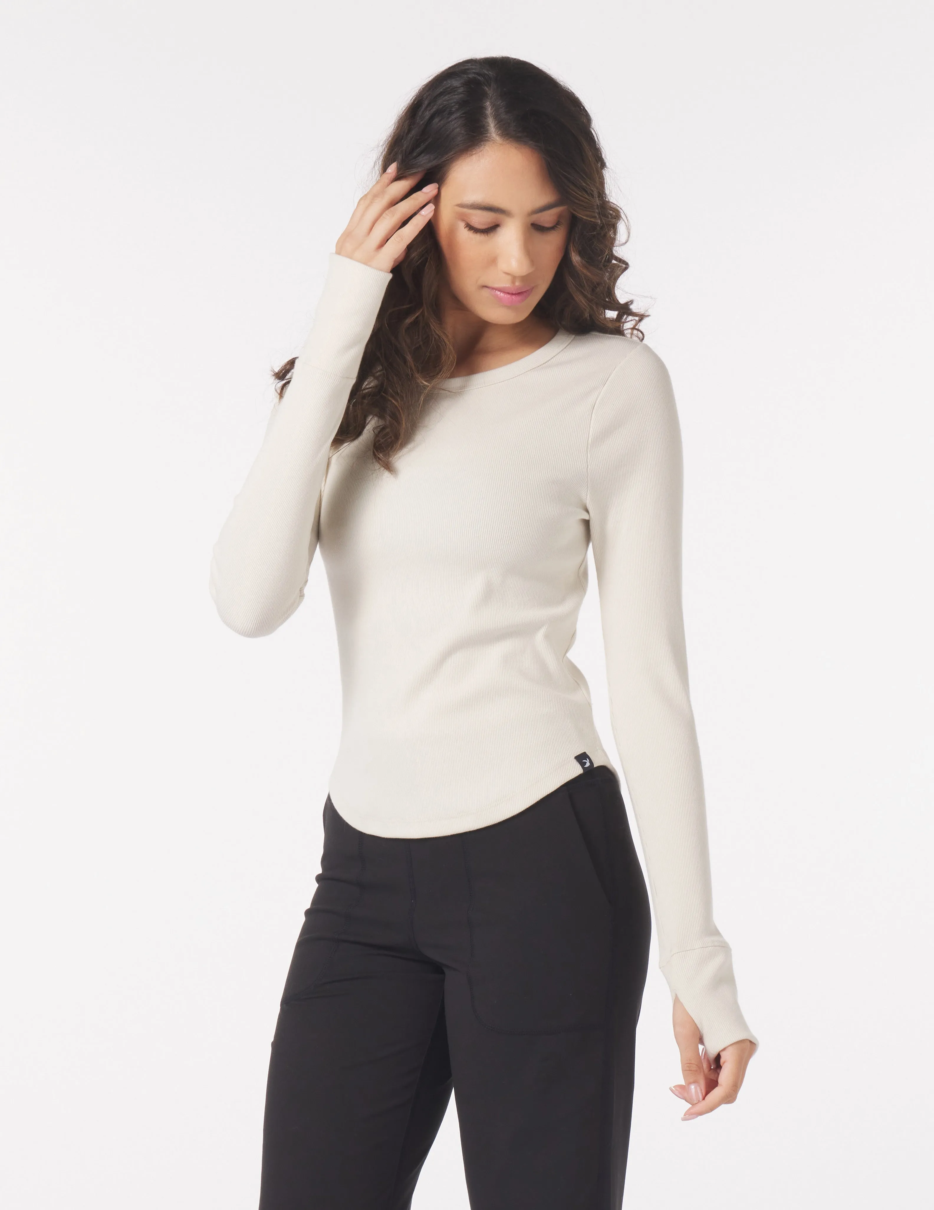 Go To Long Sleeve: Oatmilk