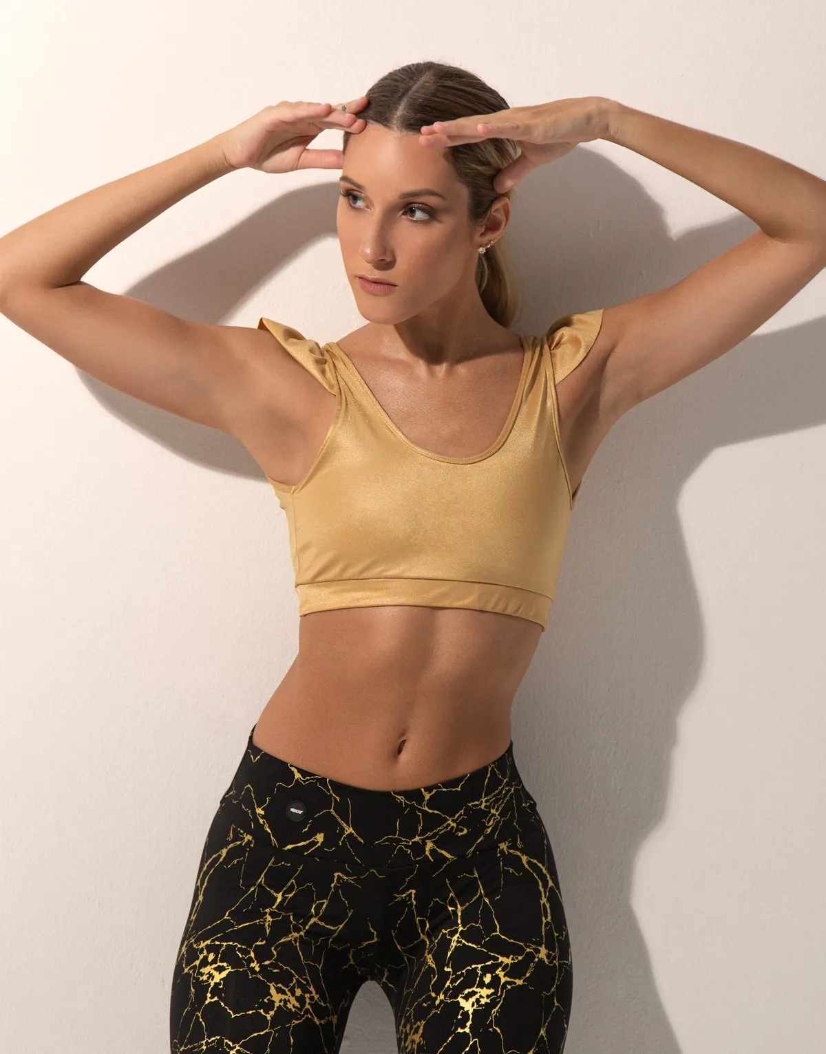 GOLD MARBLE LEGGING