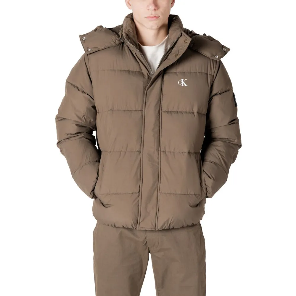 Gray Polyamide Jacket