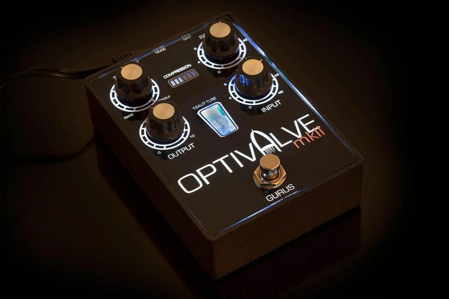 Gurus Optivalve MkII (Tube-Optical Compressor/Limiter Pedal)
