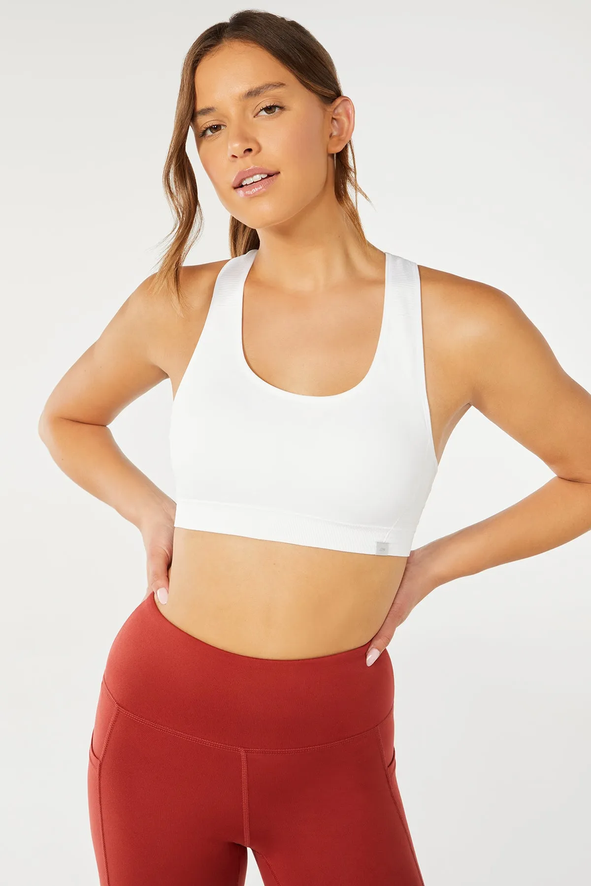 Haley Seamless Bra (White)
