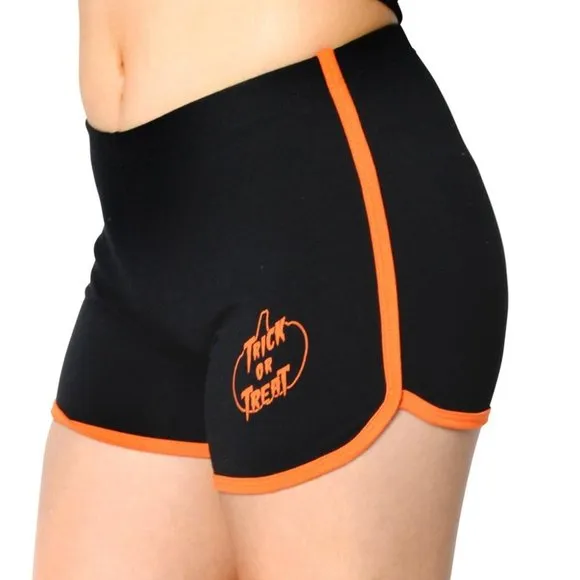 Halloween Jackolantern Running Lounge Shorts S-M-L-XL-2XL-3XL NWT