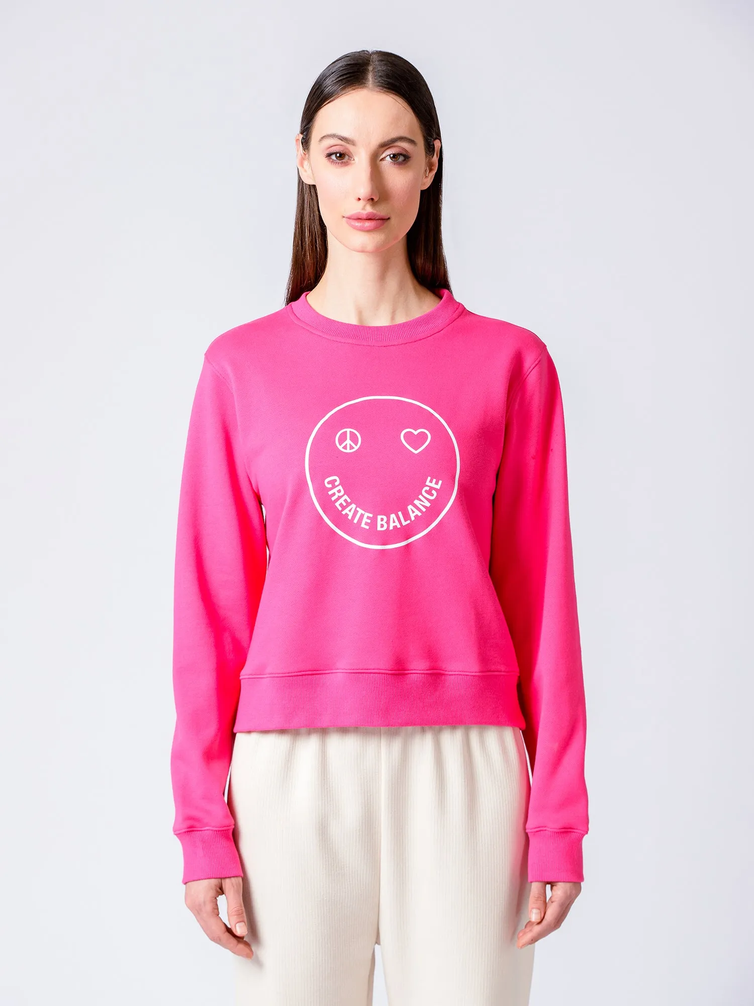 HAPPY GLOW SWEATSHIRT, DIVA