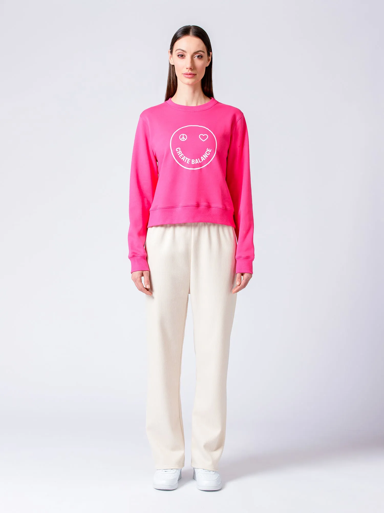 HAPPY GLOW SWEATSHIRT, DIVA