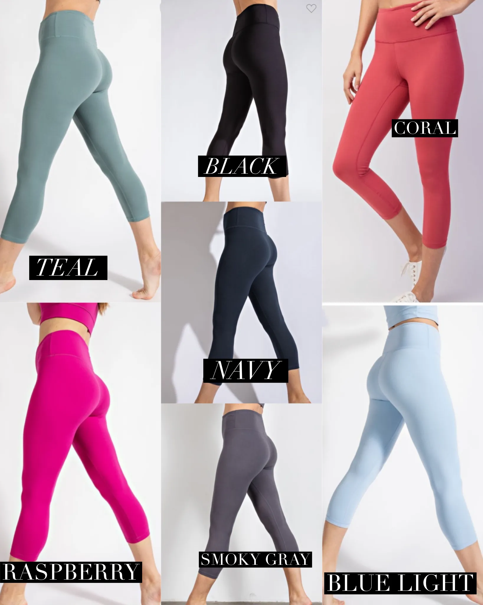 Happy Trails Capri Leggings w/Key Pocket