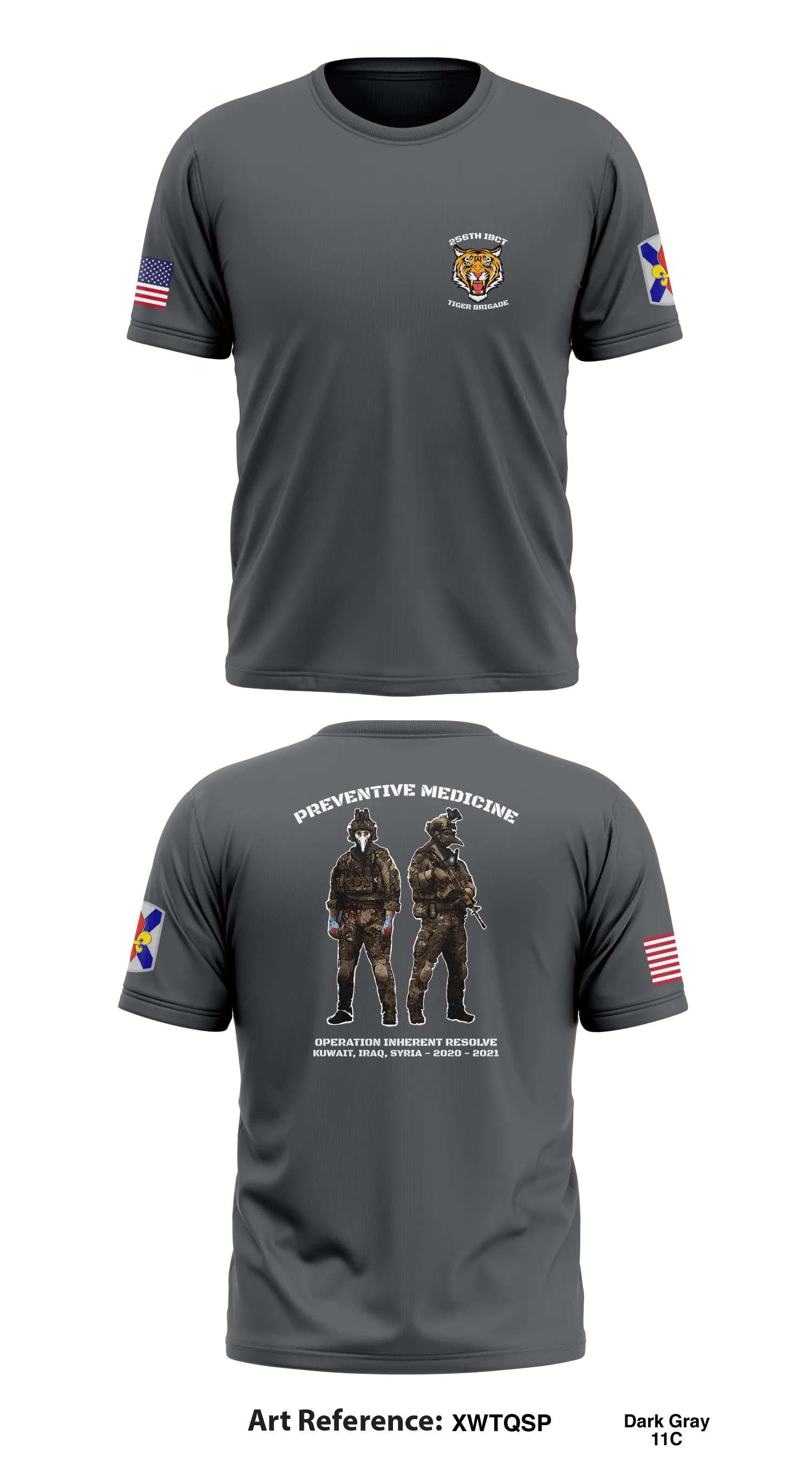 HHC 256th IBCT Store 1 Core Men's SS Performance Tee - XWtQSp