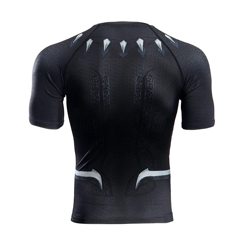 INFINITY WAR BLACK PANTHER Gym T-Shirt