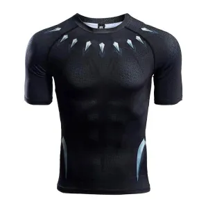 INFINITY WAR BLACK PANTHER Gym T-Shirt