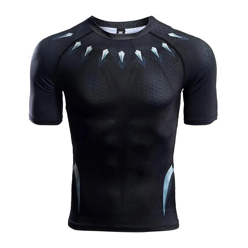 INFINITY WAR BLACK PANTHER Gym T-Shirt