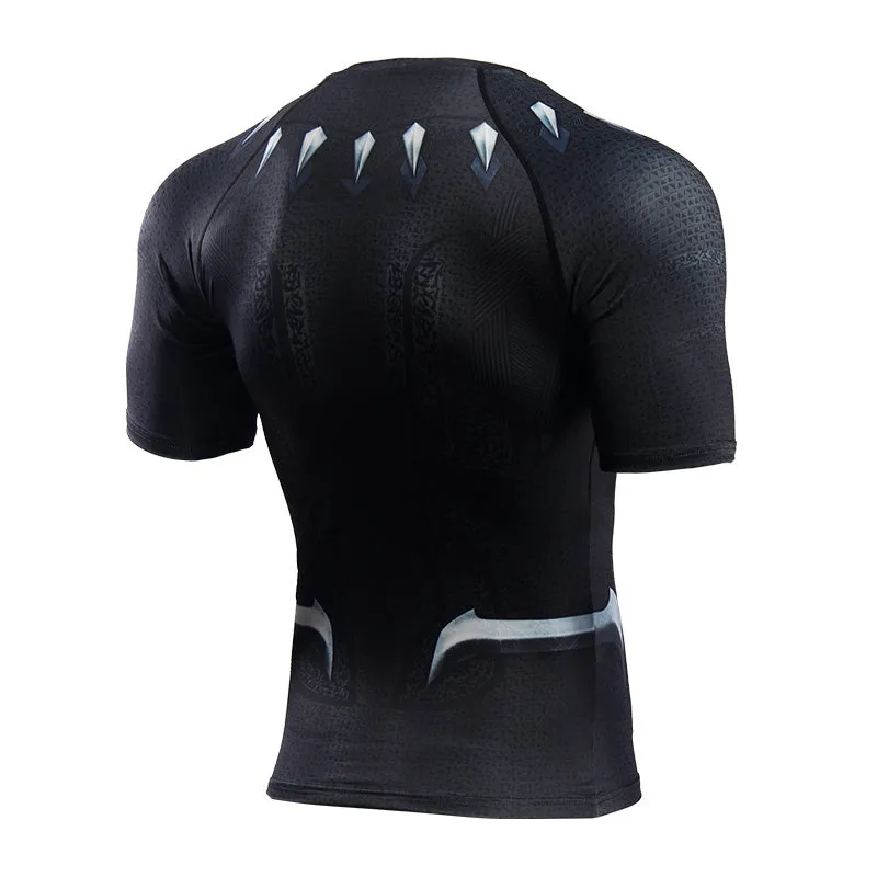 INFINITY WAR BLACK PANTHER Gym T-Shirt