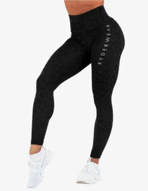 INSTINCT SCRUNCH BUM LEGGINGS BLACK