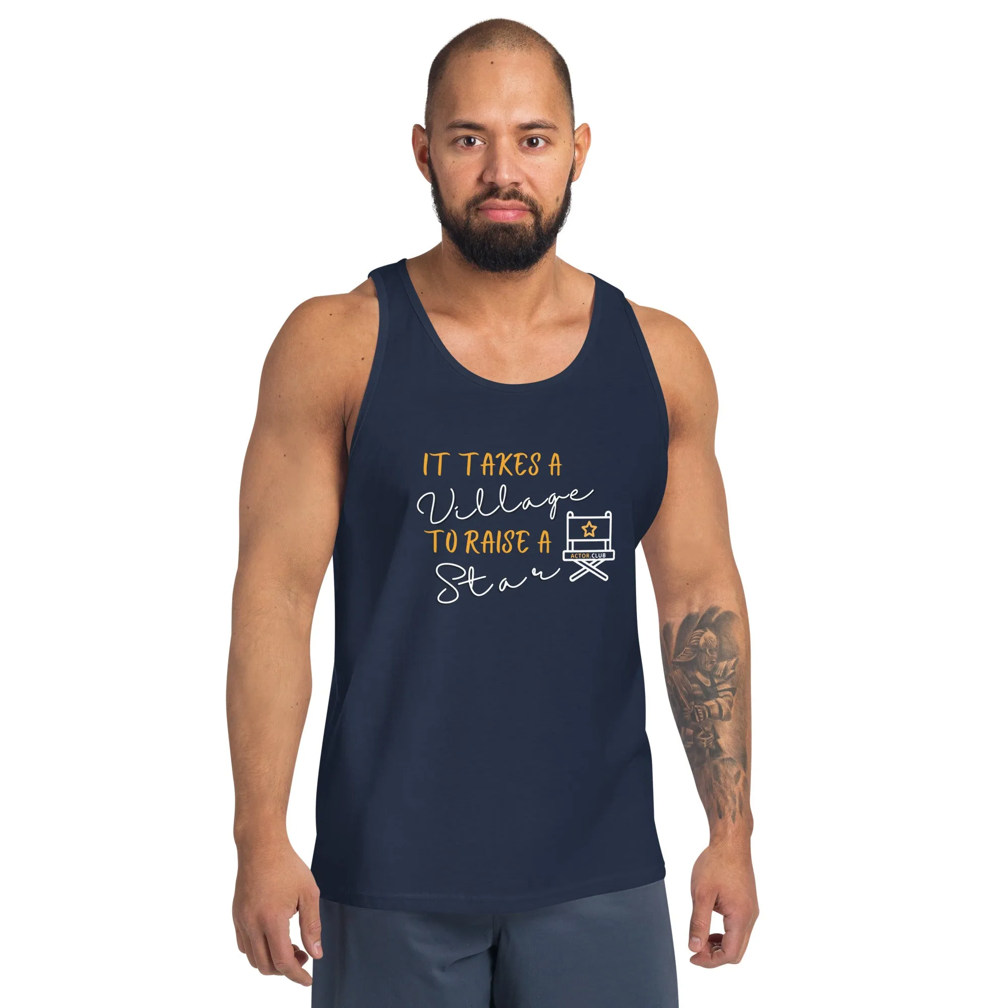 IT TAKES A VILLAGE TO RAISE A STAR Actor Entertainment Tank Top Men