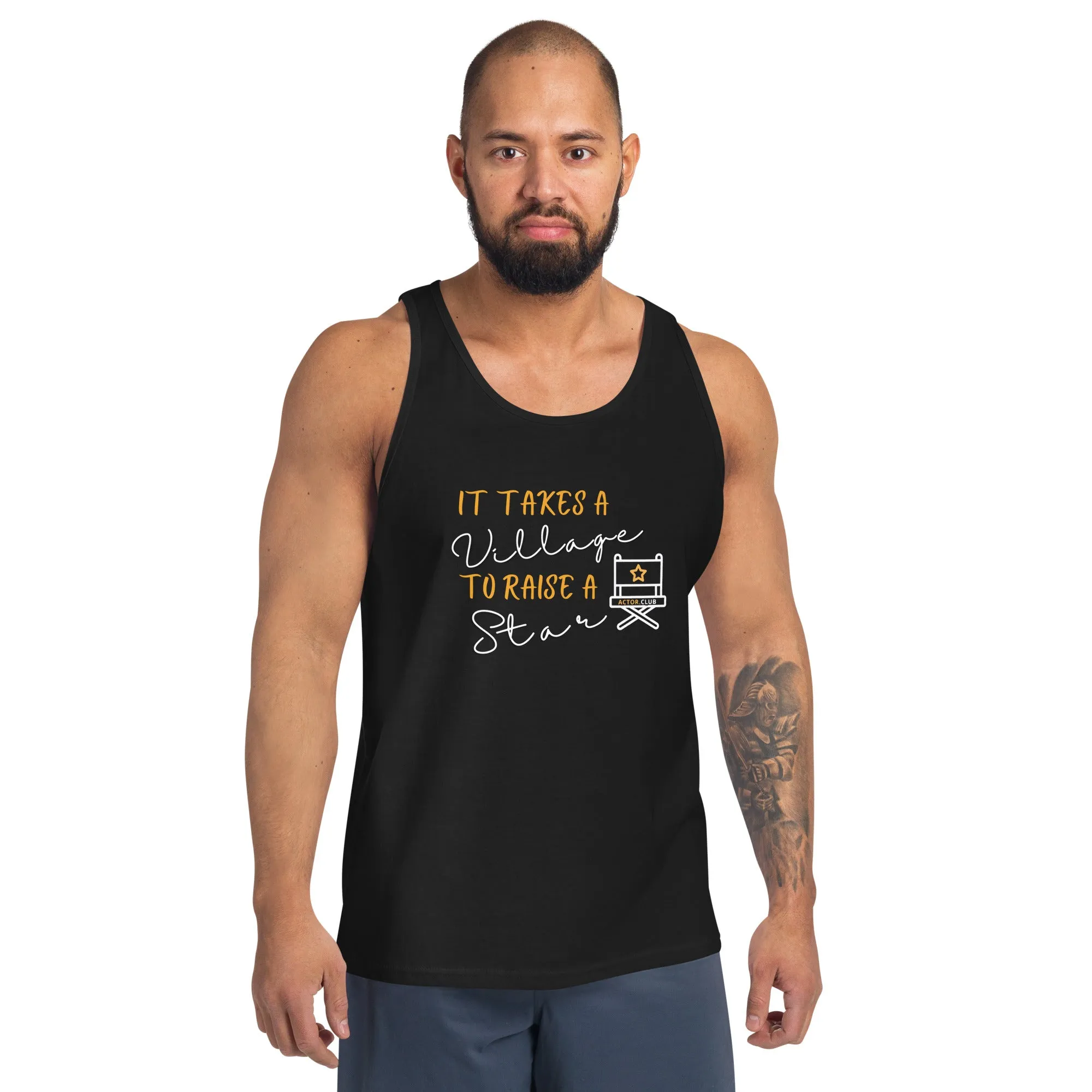 IT TAKES A VILLAGE TO RAISE A STAR Actor Entertainment Tank Top Men