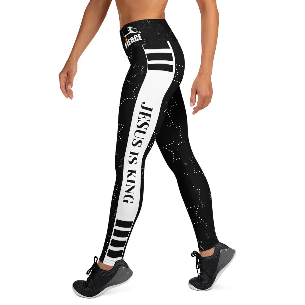 JESUS IS KING Leggings