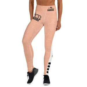 JESUS IS KINGS Coral Leggings