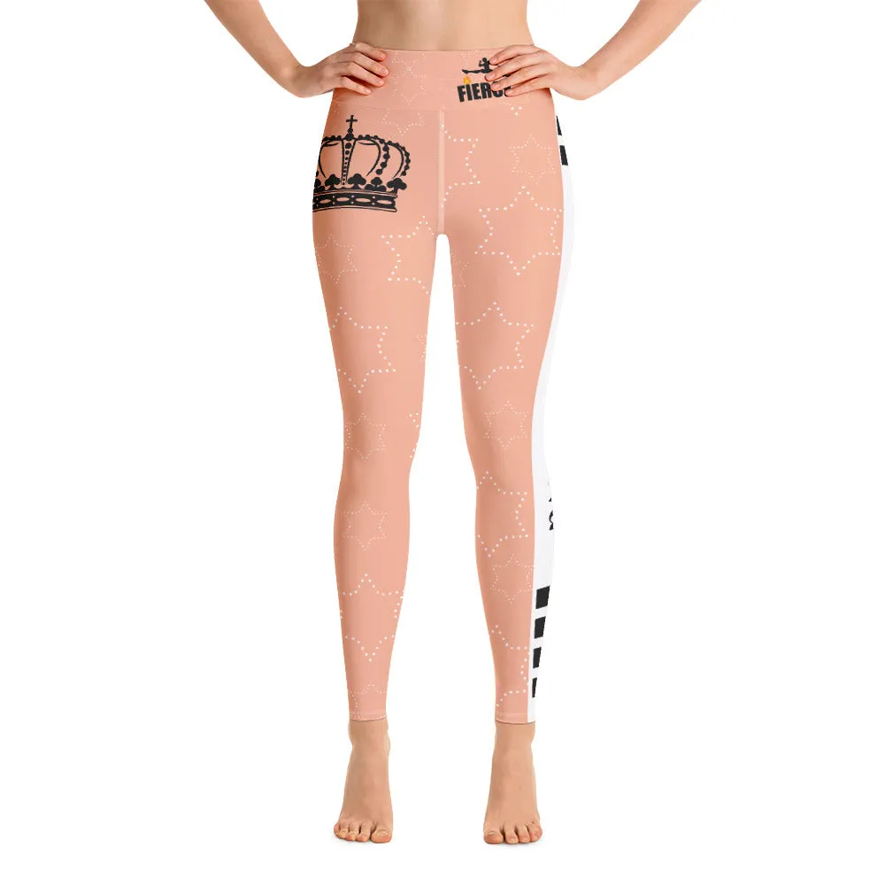 JESUS IS KINGS Coral Leggings
