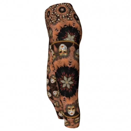 Jollity - Masquerade Yoga Capris