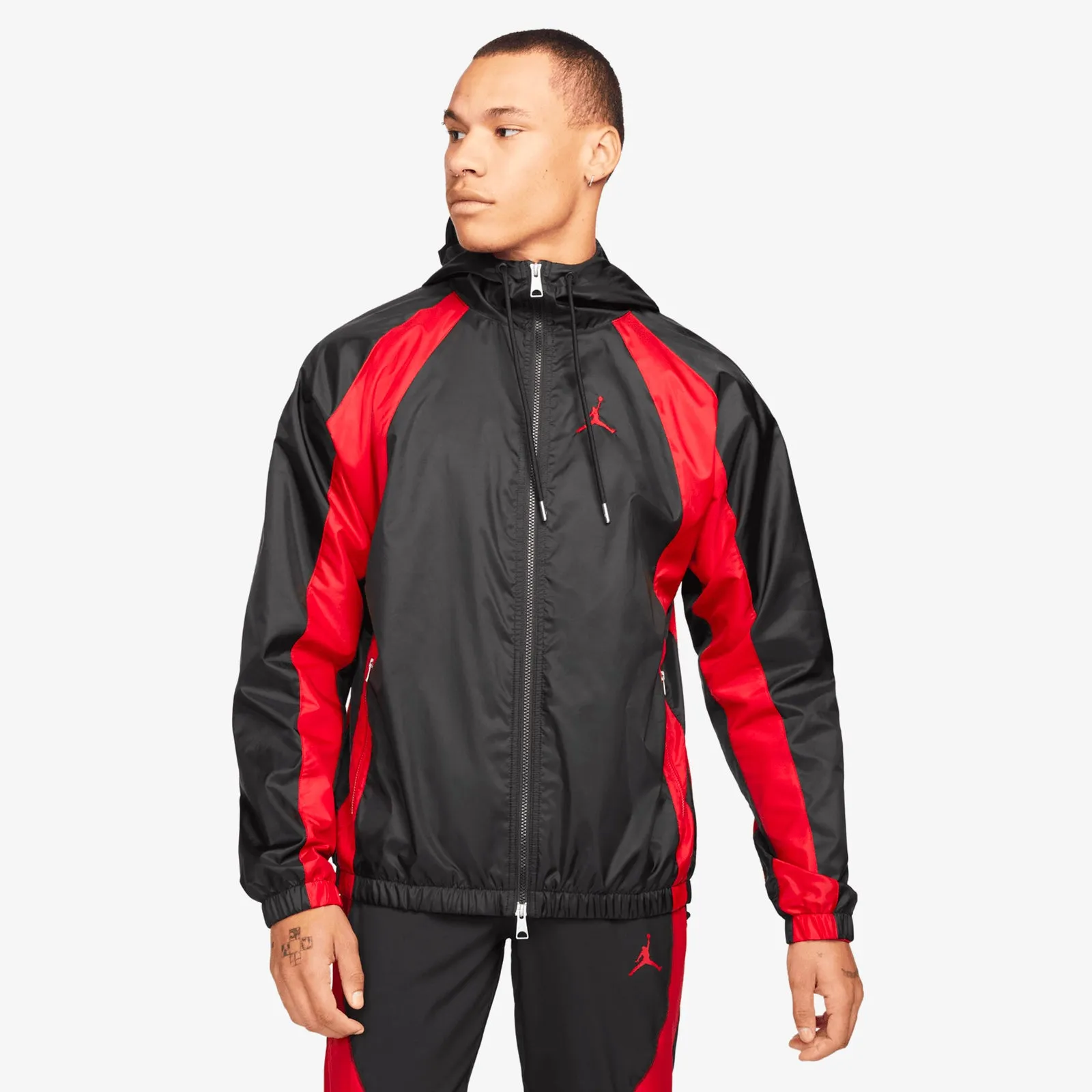 Jordan Essentials Woven Jacket - Black/Red