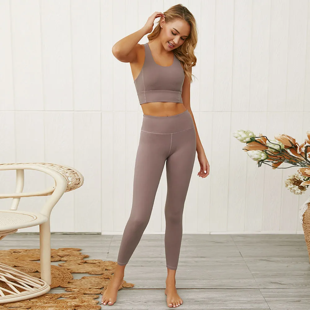 Kaminsky Fitness Women Suit Seamless Sports Set Workout