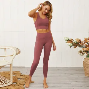 Kaminsky Fitness Women Suit Seamless Sports Set Workout