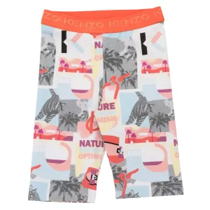 Kenzo Jungle Aztech Cycling Shorts