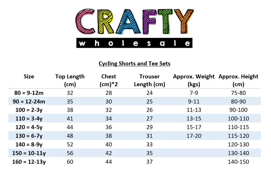 Kids Tales Children's Cycling Shorts Set - Deep Purple
