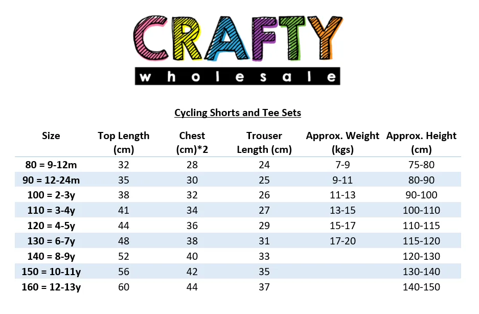 Kids Tales Children's Cycling Shorts Set -  Lilac