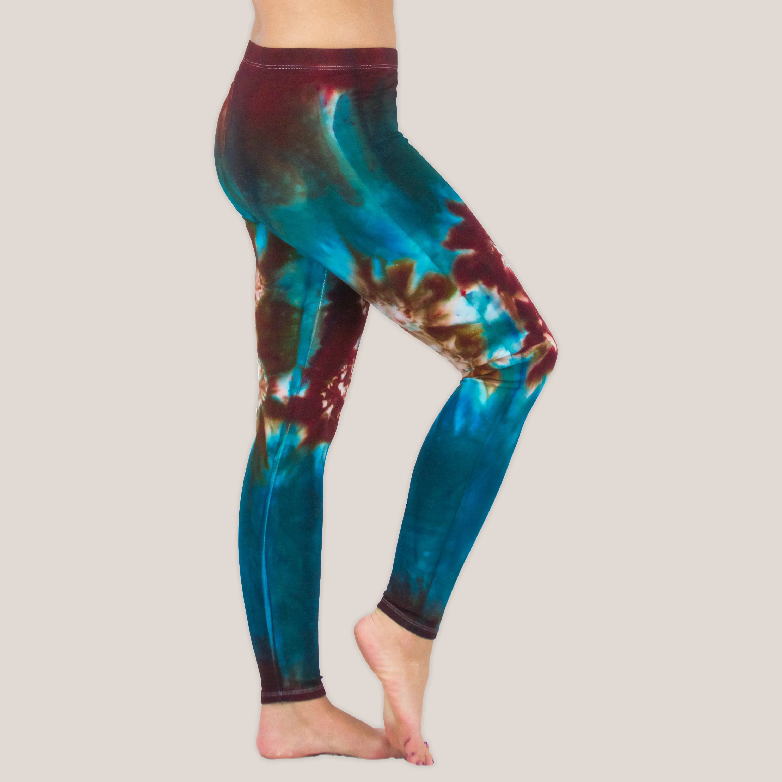 Kiowa Tie Dye Yoga Leggings