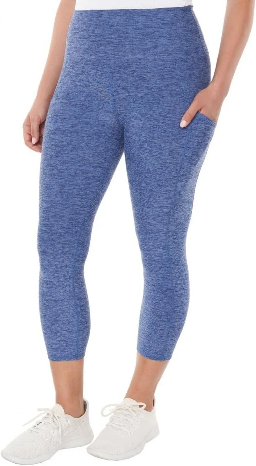 Kirkland Signature Womens Capri Leggings Brushed Yoga Leggings 7772020
