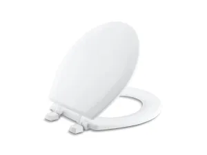 KOHLER K-4716-T Triko round-front toilet seat with plastic hinges