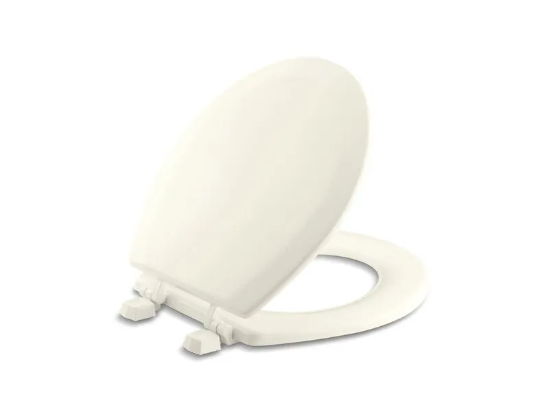 KOHLER K-4716-T Triko round-front toilet seat with plastic hinges