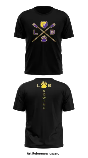 Lake Braddock Crew Team Core Men's SS Performance Tee - G8e8Fc