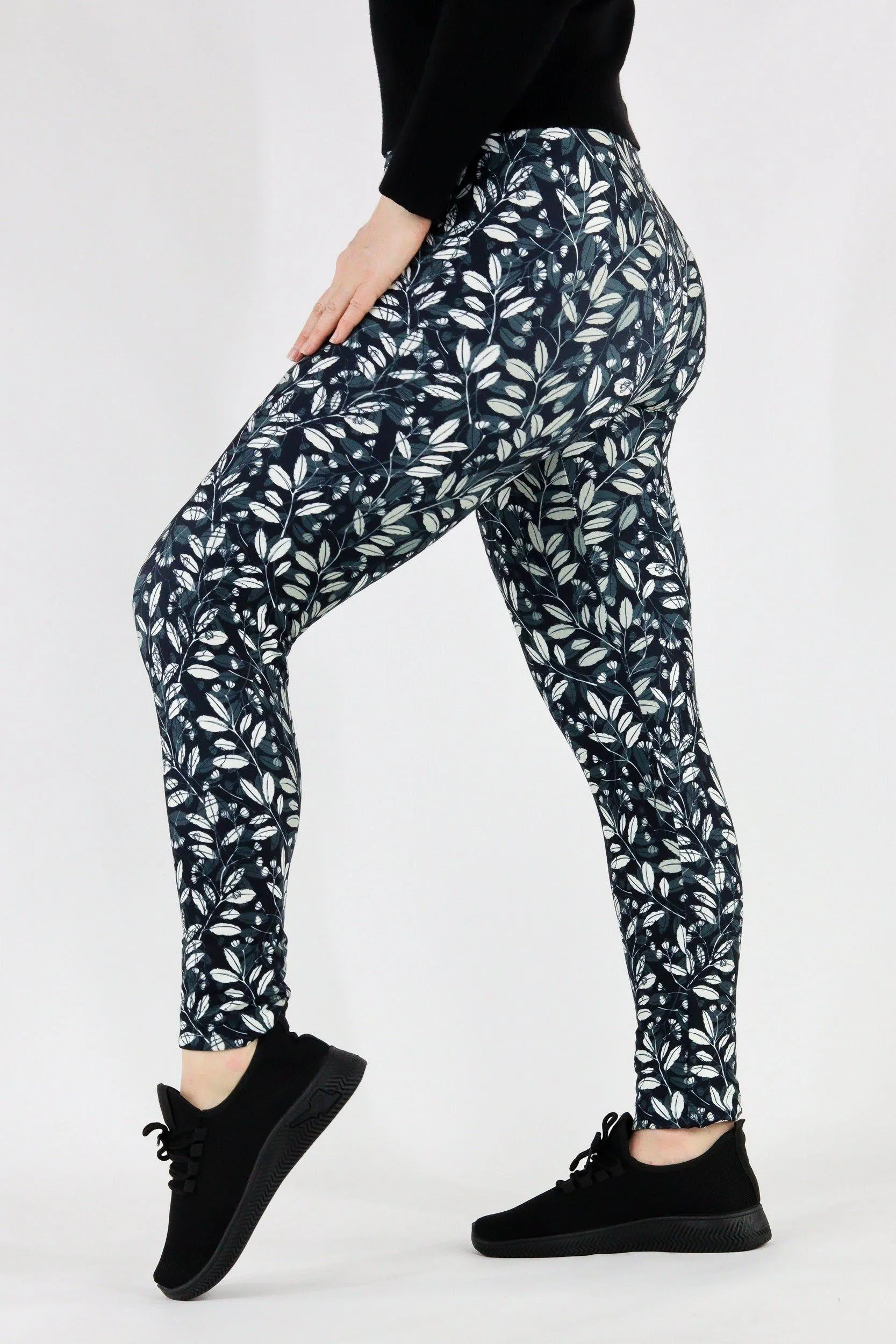 Leaf Trail - Casual - Long Full Leggings