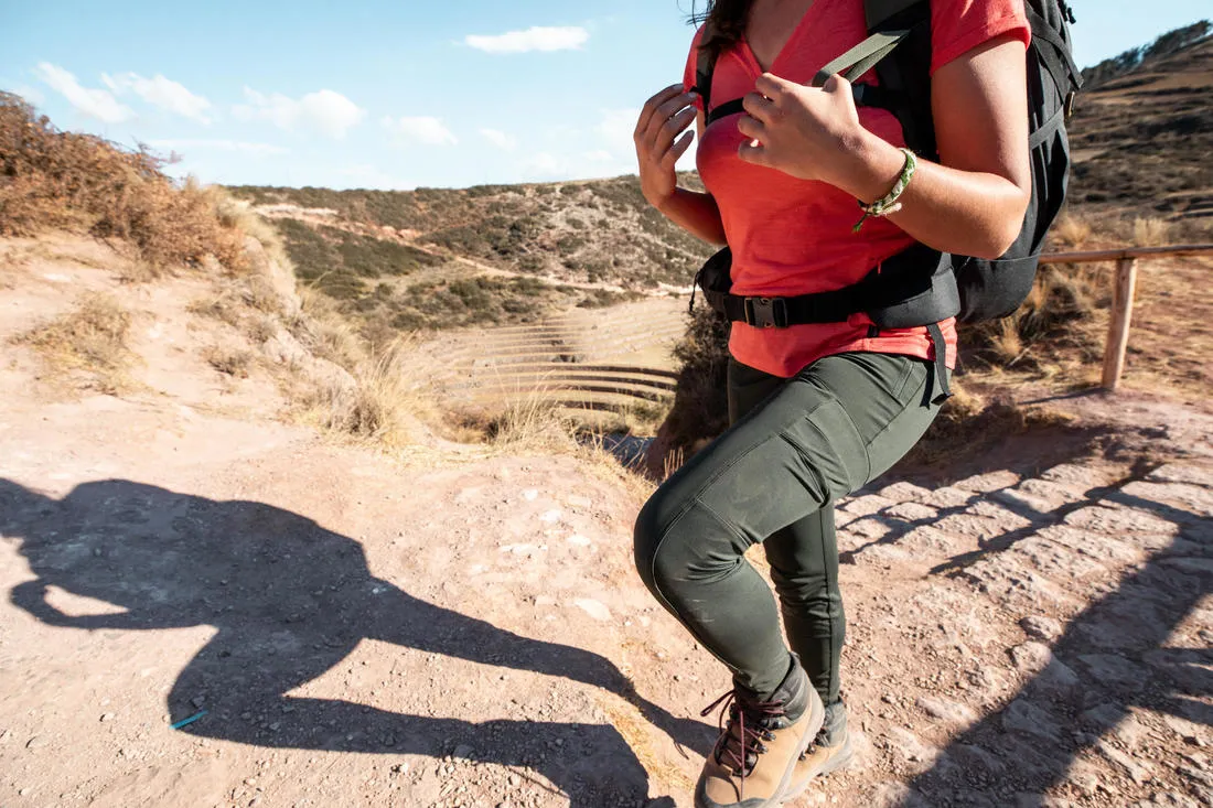 Legging de trekking & voyage resistant - femme - Travel 500