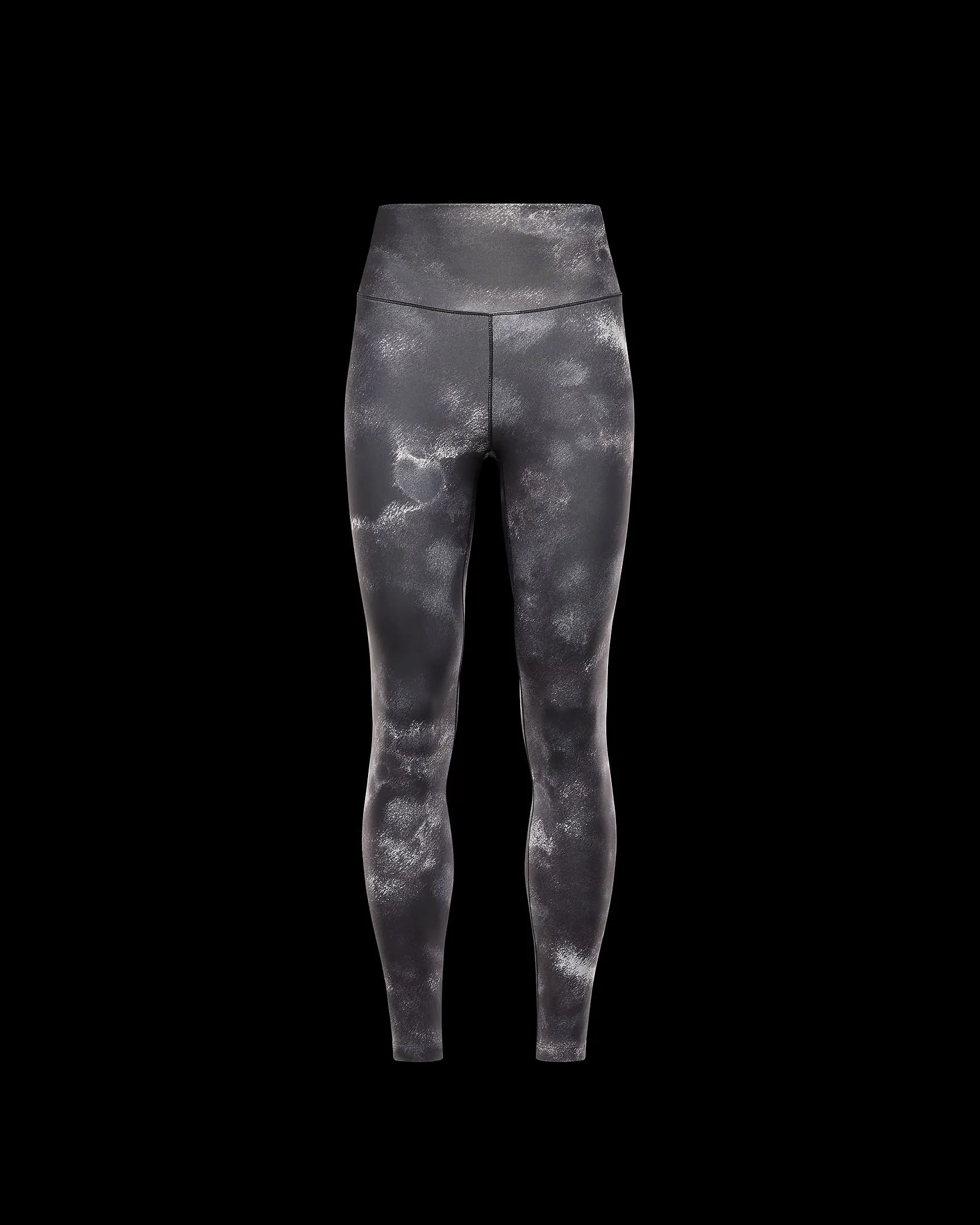 LEGGINGS NIKE PRO PANTA DONNA CROSSFIT WORKOUT YOGA NERO GRIGIO