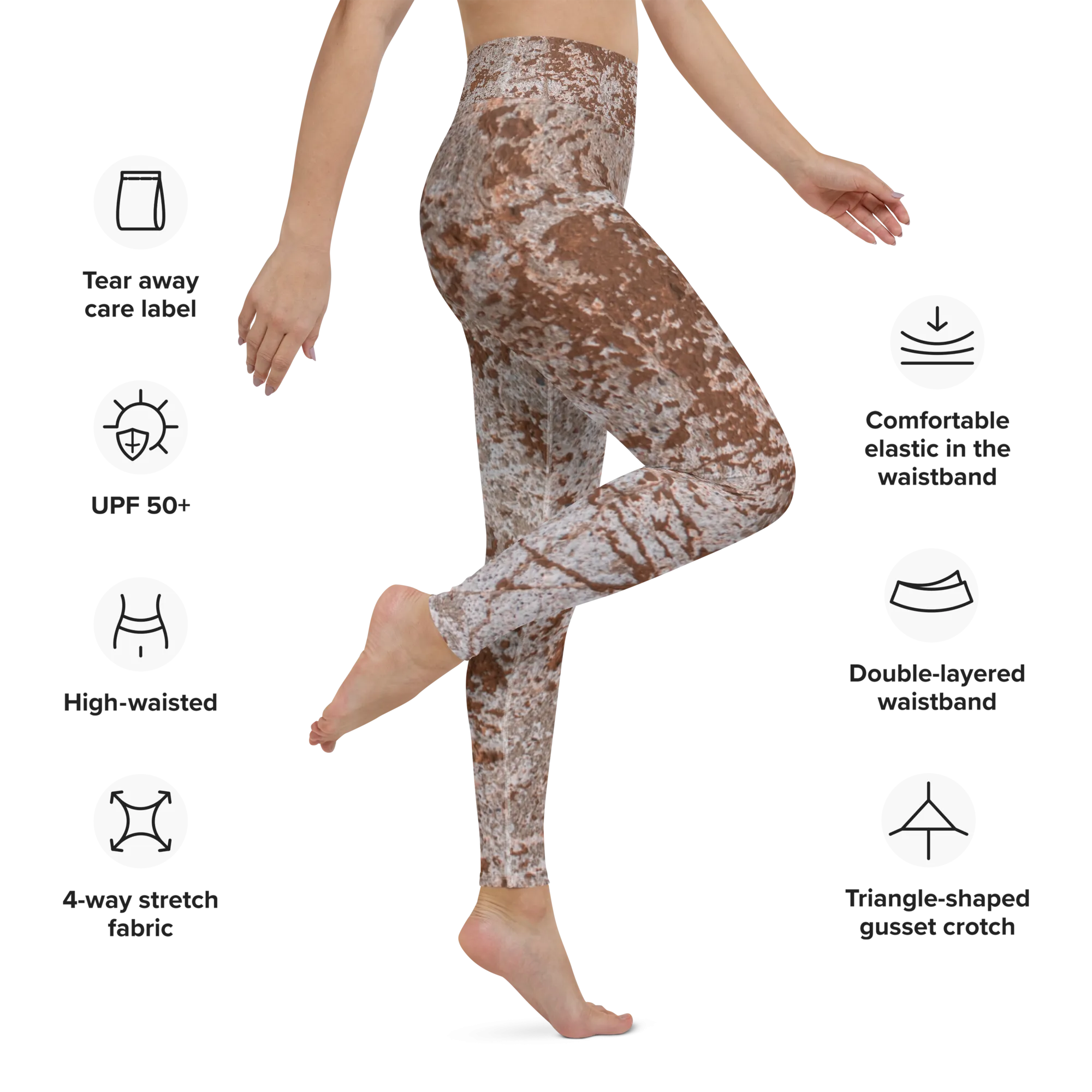Lia - Distressed Spanx Legging