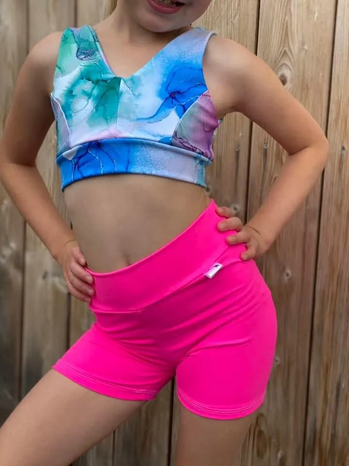 Lil Blackcomb Bralette - {black with myster band}