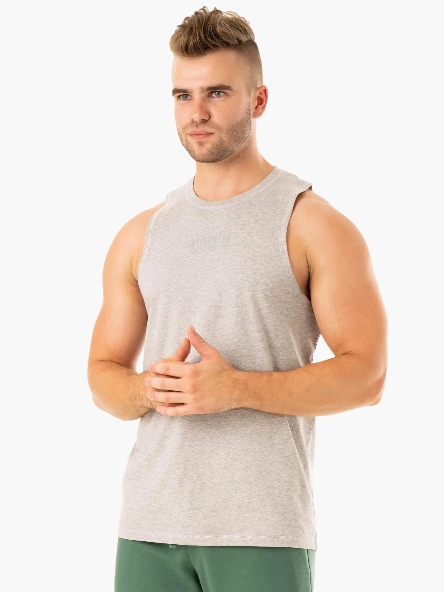 Limitless Baller Tank - Grey Marl