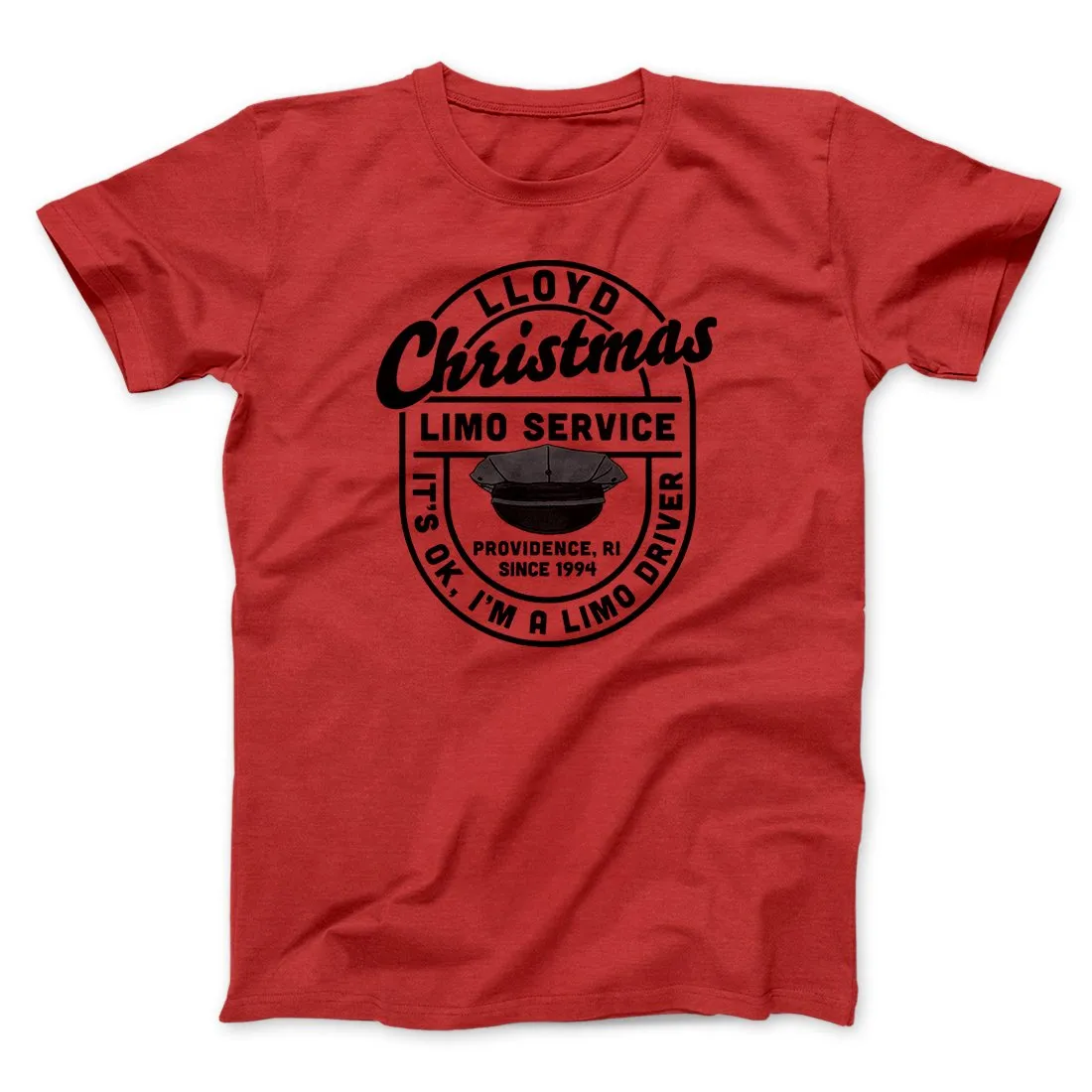 Lloyd Christmas Limo Service Funny Movie Men/Unisex T-Shirt