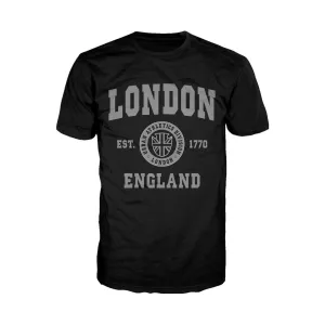 London Urban Athletic Grey Men's T-shirt (Black)