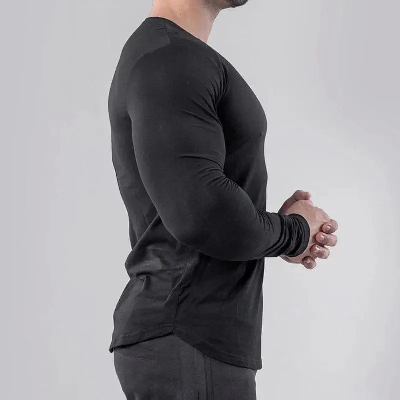 Long Sleeve Fitness Shirt